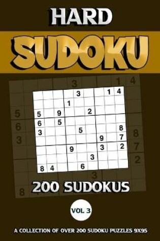 Cover of 200 Hard Sudoku Puzzles