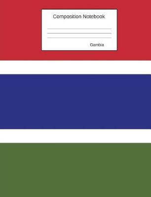 Book cover for Gambia Composition Notebook