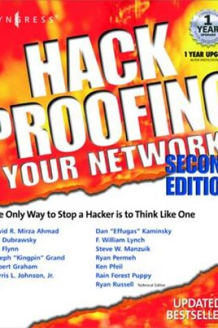 Cover of Hack Proofing Your Network 2E