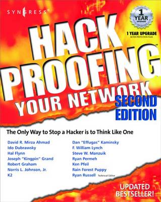 Book cover for Hack Proofing Your Network 2E