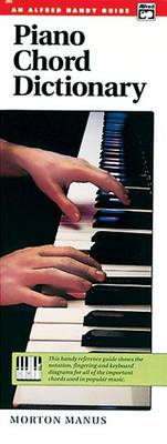 Book cover for Piano Chord Dictionary