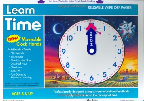 Book cover for Learn to Tell Time