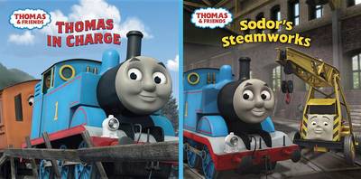 Book cover for Thomas in Charge/Sodor's Steamworks (Thomas & Friends)