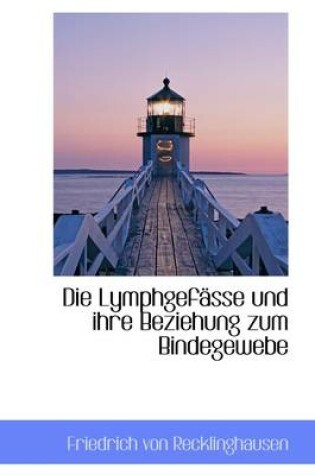 Cover of Die Lymphgef Sse Und Ihre Beziehung Zum Bindegewebe