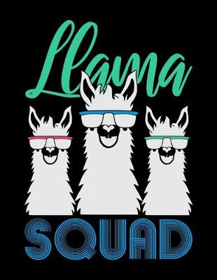 Book cover for Llama Squad