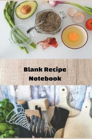 Cover of Blank Recipe Notebook