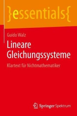 Cover of Lineare Gleichungssysteme