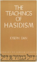 Book cover for The Teachings of Hasidism