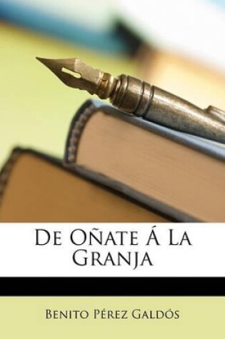 Cover of De Oñate Á La Granja