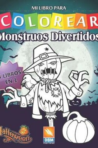 Cover of Monstruos Divertidos - 4 libros en 1