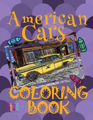 Book cover for American Cars COLORING BOOK