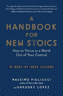 Book cover for A Handbook for New Stoics