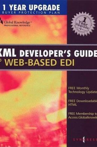 Cover of XML Net Developers Guide
