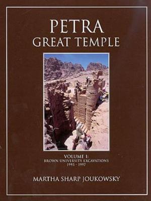 Book cover for Petra Great Temple, Volume 1