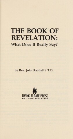 Book cover for The Book of Revelation