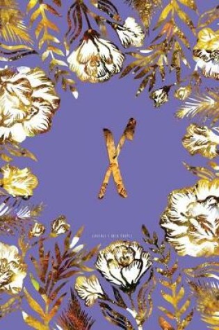 Cover of X Journal - Gold Purple