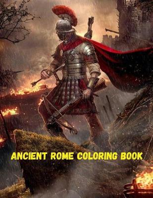 Book cover for Ancient Rome Coloring Book