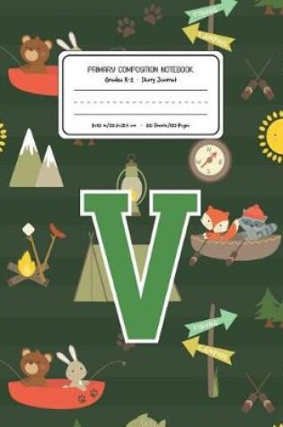 Cover of Primary Composition Notebook Grades K-2 Story Journal V