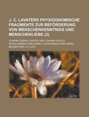 Book cover for J. C. Lavaters Physiognomische Fragmente Zur Beforderung Von Menschenkenntniss Und Menschenliebe (2)