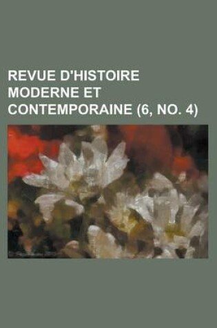 Cover of Revue D'Histoire Moderne Et Contemporaine