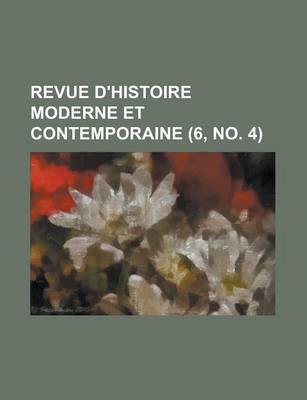 Book cover for Revue D'Histoire Moderne Et Contemporaine