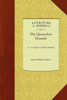 Book cover for The Quorndon Hounds