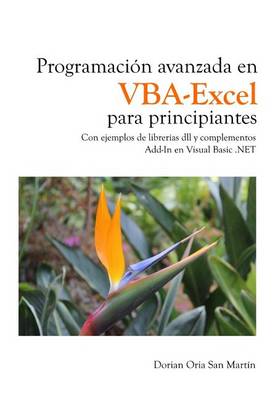 Book cover for Programacion avanzada en VBA-Excel para principiantes