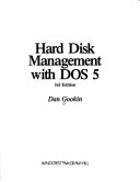 Book cover for Hard Disk Management with DOS 5