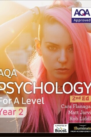 Cover of AQA Psychology for A Level Year 2 Student Book: 2nd Edition