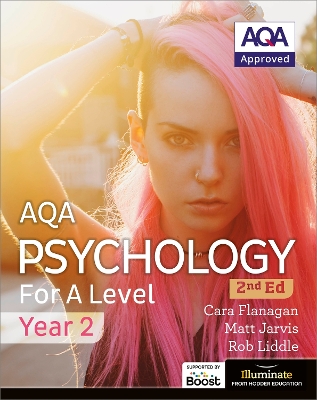 Book cover for AQA Psychology for A Level Year 2 Student Book: 2nd Edition