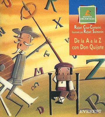 Book cover for De la a A la Z Con Don Quijote