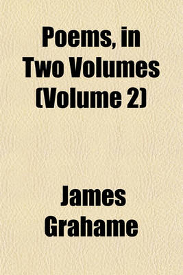Book cover for Poems, in Two Volumes (Volume 2)