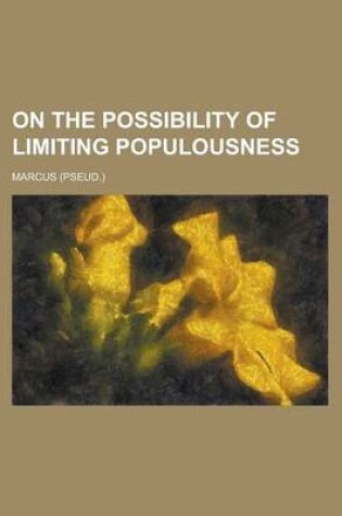Cover of On the Possibility of Limiting Populousness
