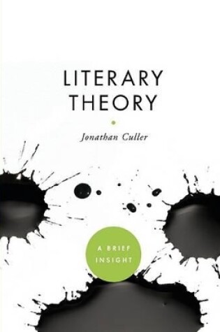 Cover of Literary Theory