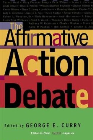 Cover of The Affirmative Action Debate