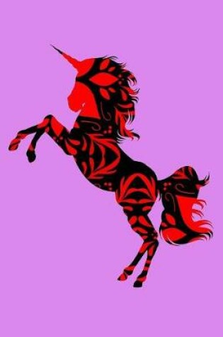 Cover of Bright Red And Black Unicorn