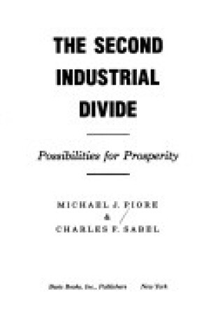 Cover of 2nd Industrial Divide