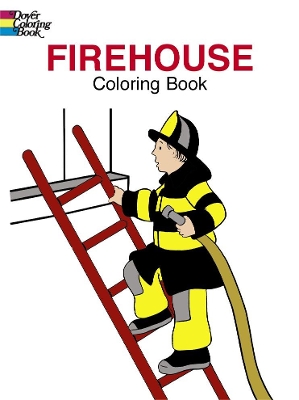 Book cover for Fire House Colouring Book
