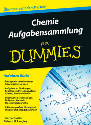 Book cover for Aufgabensammlung Chemie für Dummies