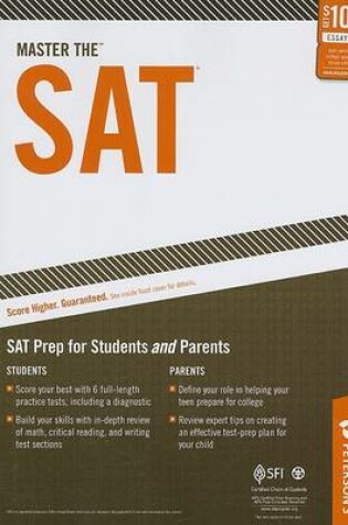 Cover of Peterson's Master the SAT