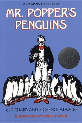 Book cover for Mr Popper's Penguins