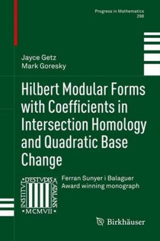 Cover of Hilbert Modular Forms with Coefficients in Intersection Homology and Quadratic Base Change