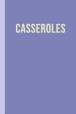 Book cover for Casseroles