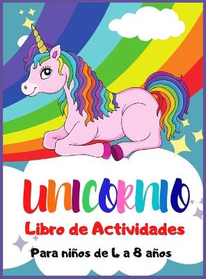 Book cover for Unicornio Libro de Actividades para Ni�os de 4 a 8 A�os