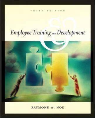 Book cover for Employee Training and Development