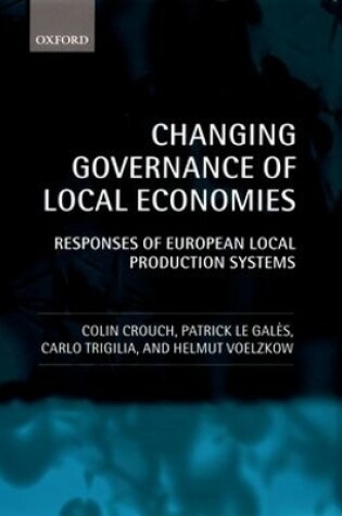 Cover of Changing Governance of Local Economies