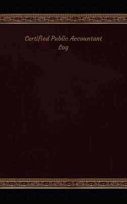Book cover for Certified Public Accountant Log