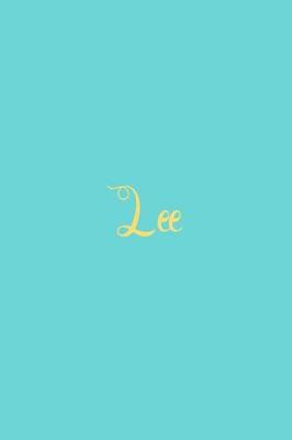 Book cover for Lee