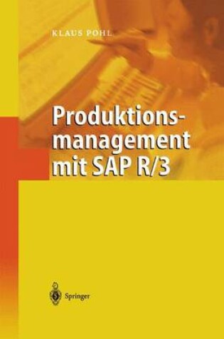 Cover of Produktionsmanagement mit SAP R/3