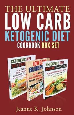 Book cover for The Ultimate Low Carb Ketogenic Diet Cookbook BOX SET